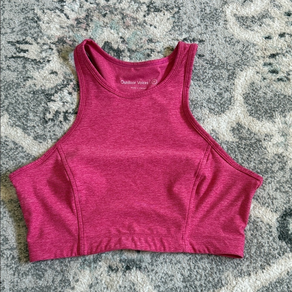 Outdoor Voices Athena Crop Top